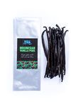 Vanilla Mart - Indonesian Vanilla Pods - Pack of 5 Vanilla Pods - Grade A Vanilla Beans - Whole Grade A Vanilla Pods - Premium Indonesian Vanilla - Vanilla Pods & Beans from Around The Globe