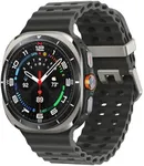 Samsung Galaxy Watch Ultra (2025) 47mm LTE Smartwatch, Titanium Casing, Advanced Sleep Coaching, Running Coach, Energy Score, Heart Rate Tracking, GPS, Titanium Silver [US Version, 2 Yr Warranty]