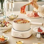 Electric Hot Pot with Steamer, 2.5L