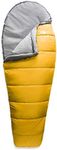 THE NORTH FACE Wasatch 30F / -1C Backpacking Sleeping Bag, Arrowwood Yellow/Zinc Grey, Long-Right Hand