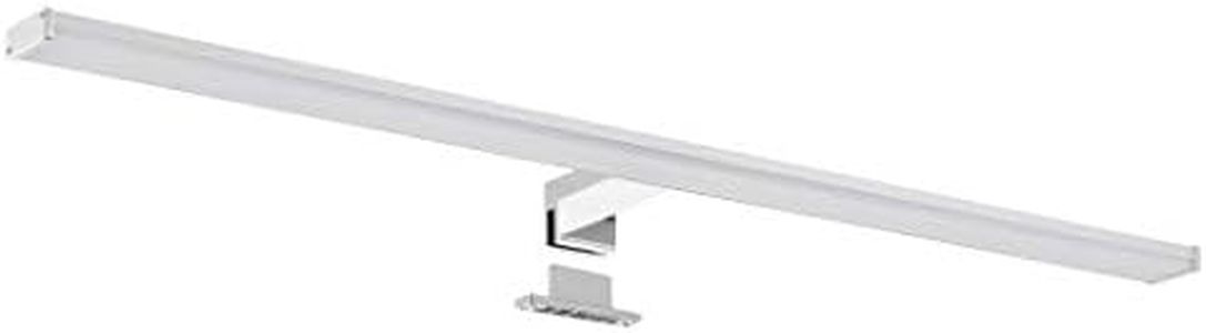 SEBSON® LED Bathroom Mirror Light 80cm, Mirror Lighting Cabinet Mounted + Clip On, Neutral White 4000K, 15W, 1100lm, IP44-780x108x44mm