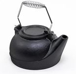 Vogelzang TK-02 Fireplace Kettles, Cast Iron, Black, L