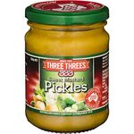 Three Threes Mustard Pickles 250gm