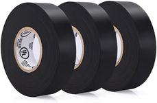 TAPEWELL Black Electric Tape - Prof