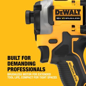 DEWALT 18V XR Cordless Impact Driver – Compact Power Tool
