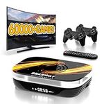 Super Console X3 PLUS Retro Game Console Pre-installed 114000+ Video Games, Video Game Console Compatible 63+ Emulators, Has Gaming/Android/CoreE 3-in-1 System, Supports 8K UHD,BT 4.0,Plug & Play