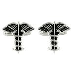 Peluche The Caduceus Symbol Cufflinks for Men