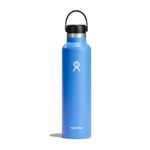 Hydro Flask - Water Bottle 709 ml (24 oz) - Vacuum Insulated Stainless Steel Water Bottle with Leak Proof Flex Cap and Powder Coat - BPA-Free - Standard Mouth - Cascade