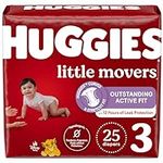Huggies Size 3 Diapers, Little Move