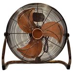 MP Essentials Large 18" (45cm) High Velocity Air Circulator Sturdy Floor Fan (Copper)