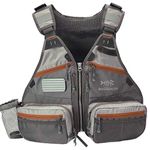 Bassdash Fly Fishing Vest for Men Women Adjustable Size with Detachable Water Bottle Holder, Trout Bass Fishing Gear