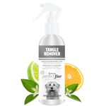 TropiClean Perfect FurDetangler Spray for Dogs, 8oz - Made in USA - Detangling & Dematting Formula - Removes Mats & Knots for Gentle, Easy Brushing - Naturally Derived