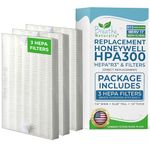 Aftermarket Honeywell Filter R True HEPA Replacement Filter - 3 Pack, HRF-R3 By Breathe Naturally®