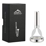 EastRock Embouchure Training Device, Trombone Mouthpiece Trainer, Silver Plated Embouchure, Mouth muscle training Gift for Trombone Players