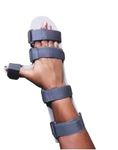 WMIO Aluminium Hand Resting Splint, Wrist Support Hand Orthosis Full Cockup Stroke & Paralysis (For Child's Right Hand, Xs)