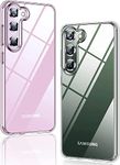 Amozo Ultra Hybrid Clear Transparent Drop Protection Back Cover Case for Samsung Galaxy S23 5G (Polycarbonate) (Transparent)