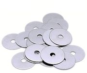 Harlington Group M8 x 25mm Penny Washers 20 Pack 8mm x 25mm A2 Stainless Steel Plain Round Large Flat Metal Repair Washer for Screws 20Pcs Heavy Duty DIY