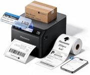 Phomemo D422S Shipping Label Printer with Scale & Packs of 250pcs 4x6 Thermal Labels