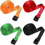 Senzkon Ratchet Tie Down Straps 4 P