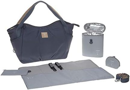 LÄSSIG Sac à Dos Sac à Langer/Green Label Twin Bag Triangle navy