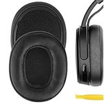 Geekria QuickFit Replacement Ear Pads for Skullcandy Crusher Wireless Crusher Evo Crusher ANC Hesh 3 Hesh EVO Hesh ANC Headphones Ear Cushions, Headset Earpads, Ear Cups Cover Repair Parts (Black)