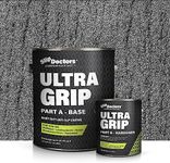 Ultra Grip Extra High Traction (Regular, Light Gray) Non-Skid Paint for Industrial Surfaces, Gallon, Two-Part Epoxy