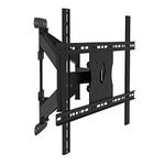 SYLVOX TV Wall Mount Bracket for 40-75 inch Plat Screen TV, 6 articulating dual arms flexible swivel +/- 45°, alloy steel, Max Load 45kg, Max VESA Compatible with 600x400mm, Forward 8°/ backward 5°