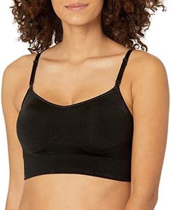 Warner's Women's Easy Does It No Dig Wire-Free Bra, Rich Black, 2XL