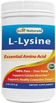 Best Naturals Lysine Powder, 1 Pound - 100% Pure