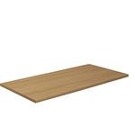 Allcam DT128 MFC Desk-top 1200x800 mm for office and home working standing desk desks/tables in Oak, Made in the UK