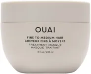 OUAI Fine to Medium Hair Treatment Masque - Hair Mask for Hair Repair, Hydration and Shine - With Shea Butter, Keratin and Panthenol - Paraben, Phthalate and Sulfate Free Hair Care (8 Fl Oz)