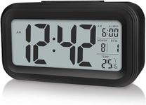 Upgraded Digital Alarm Clock, 4.3" 