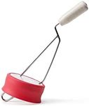 Chef'n Nut Butter Stirrer, Fits Most Mason Jars, Red