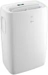 LG 6,000 BTU Portable Air Conditioner, 115V, Cools 250 Sq.Ft. (10' x 25' Room Size), Portable Air Conditioner for Home with Quiet Operation, LCD Remote Control, and Window Installation Kit, White