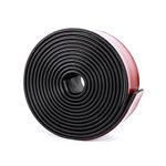 Adhesive Rubber Strips Neoprene Rubber Sheets, Rolls & Strips with Adhesive Backing Rubber Pads Self Stick Seal Rubber Gasket Tape Adhesive Back for Matting Padding - 2" Wide x 1/8" Thick x 20' Long