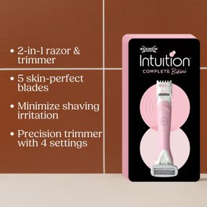 Wilkinson Sword Intuition Bikini Trimmer Razor – Women’s Shaver