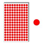 3000 Pieces, 12mm - Red Dot Stickers, Round Circle Sticky Dots Labels