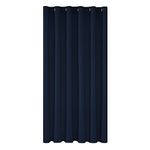 Deconovo Door Curtain 78x114 Inch Blackout Curtain Super Soft Bedroom Curtain Thermal Insulated Energy Saving Curtain Kids Curtain for Door Navy Blue 1 Panel