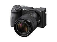 Sony Alpha 6600 APS-C Mirrorless Camera with Sony 18-135mm f/3.5-5.6 Zoom Lens ( Fast 0.02s Autofocus, 5-axis in-body optical image stabilisation, 4K HLG, Flip Screen for Vlogging )