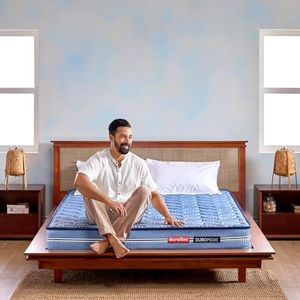 duroflex Up Right - Duropedic with Doctor Recommended |5 Zone Dual Density Orthopedic Support Layer |5 Inch Queen Size PU Bonded Foam Mattress, (78x60x5 Inch)