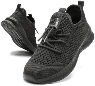 EGMPDA Boy Shoes Athletic Running Fashion Sneakers Walking Breathable Kids Girls Fitness Cross-Training Tennis Lightweight Shoes(Toddler/Little Kid/Big Kid)