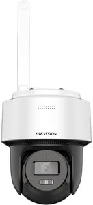 HIKVISION 4MP Smart 4G Hybrid Light Mini Pan/Tilt CCTV Camera |Human & Vehicle Detection | Support 4G LTE(Nano SIM)| 2 Way Audio | Storage upto 512 GB (SD card slot)| Built in Speaker|S-2DE2C400MWG-4G