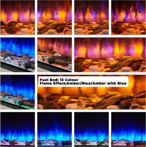 Endeavour Rosedale 60" Electric Fireplace – Wall Mounted Heater
