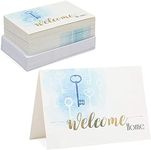 Blank Greeting Cards and Envelopes for Realtors, Welcome Home (4 x 6 In, 48 Pack)