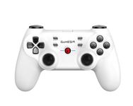 GameSir T3s Wireless Game Controller for Windows PC, Bluetooth Controller with Turbo Function, Dual Shock, 25 Hours of Playing Time for Switch/Android/iPhone/Android TV Box(White)