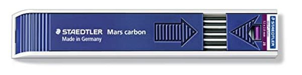 Staedtler Mars Carbon 2 MM Black 2B Leads (Pack Of 12)