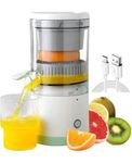 Electric Citrus Juicer with USB Cable, Transparent Body