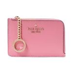 Kate Spade New York Madison Medium L-Zip Card Holder Blossom Pink, KG613, Blossom Pink, Compact