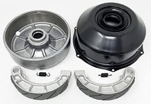 Armor Tech Quality Rear Brake Drum, Cover, & Brake Shoes with Springs for The Honda TRX 450 & 400 Foreman ATVs