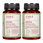 Jiva Arjuna - 120 * 2 Tablets | Promotes Heart Health | 100% Pure & Natural | Helps To Maintain Cholestrol Level | Goodness Of Arjuna, Babool & Corn Starch